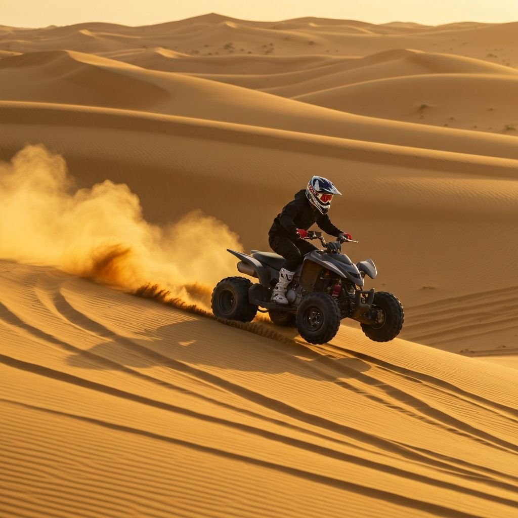 Desert Safari with Quad Biking - Best Dubai Desert Safari Booking